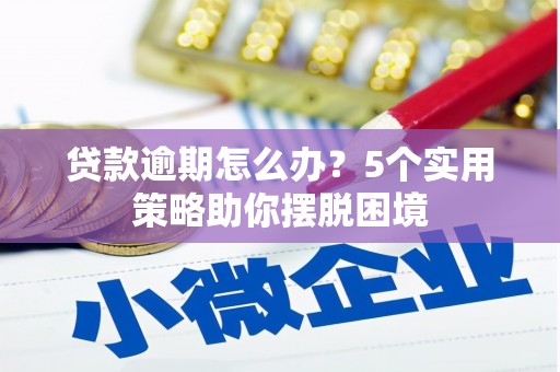 宜君贷款逾期怎么办？5个实用策略助你摆脱困境