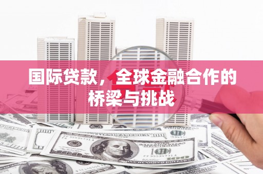 宜君国际贷款，全球金融合作的桥梁与挑战