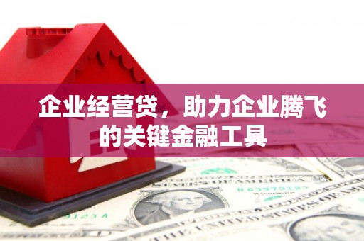 宜君企业经营贷，助力企业腾飞的关键金融工具