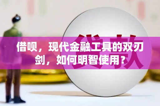 宜君借呗，现代金融工具的双刃剑，如何明智使用？