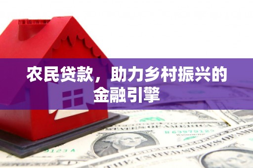宜君农民贷款，助力乡村振兴的金融引擎