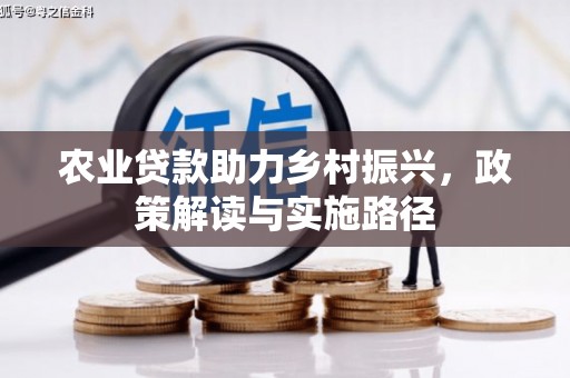宜君农业贷款助力乡村振兴，政策解读与实施路径