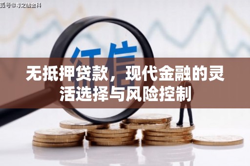 宜君无抵押贷款，现代金融的灵活选择与风险控制