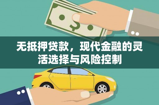 宜君无抵押贷款，现代金融的灵活选择与风险控制