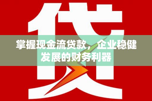 宜君掌握现金流贷款，企业稳健发展的财务利器