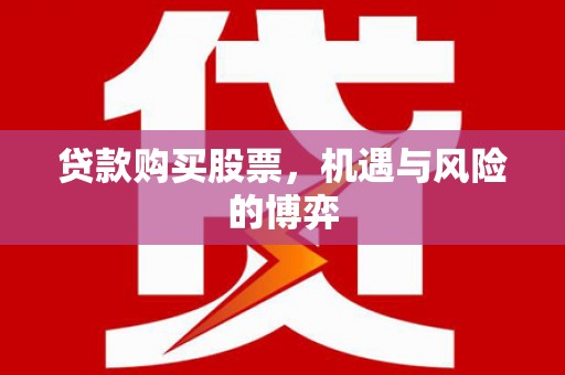 宜君贷款购买股票，机遇与风险的博弈