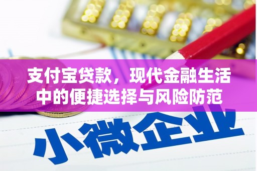 宜君支付宝贷款，现代金融生活中的便捷选择与风险防范