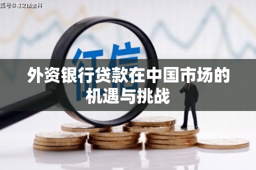 宜君外资银行贷款在中国市场的机遇与挑战