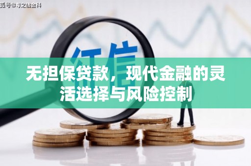宜君无担保贷款，现代金融的灵活选择与风险控制