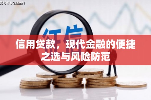 宜君信用贷款，现代金融的便捷之选与风险防范