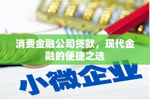 宜君消费金融公司贷款，现代金融的便捷之选