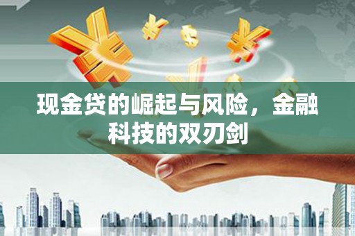 宜君现金贷的崛起与风险，金融科技的双刃剑
