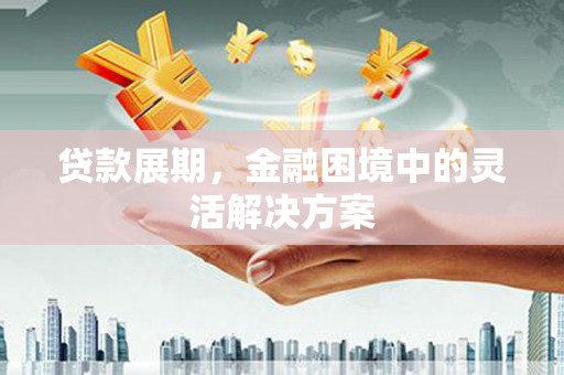 宜君贷款展期，金融困境中的灵活解决方案