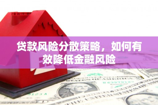 宜君贷款风险分散策略，如何有效降低金融风险