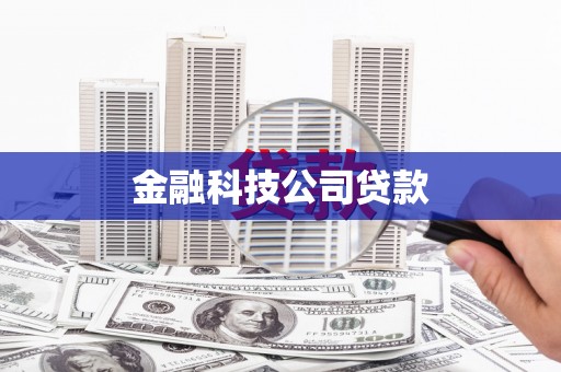 宜君金融科技公司贷款