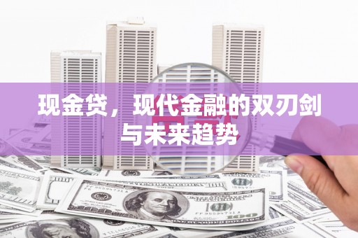 宜君现金贷，现代金融的双刃剑与未来趋势