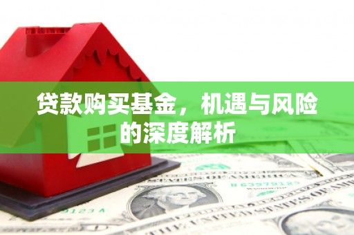 宜君贷款购买基金，机遇与风险的深度解析