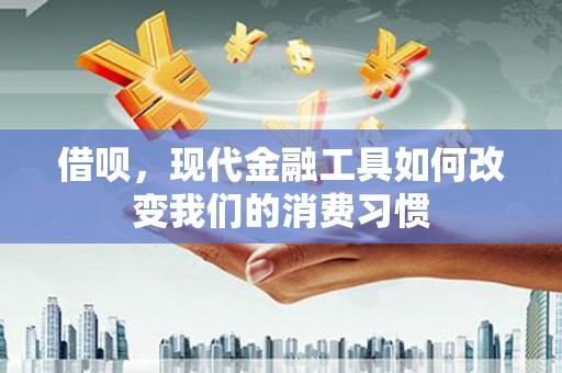 宜君借呗，现代金融工具如何改变我们的消费习惯
