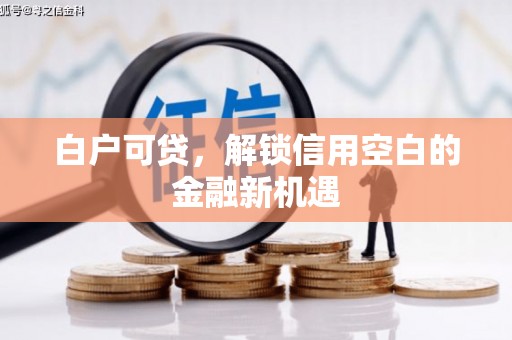 宜君白户可贷，解锁信用空白的金融新机遇