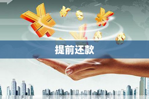 宜君提前还款