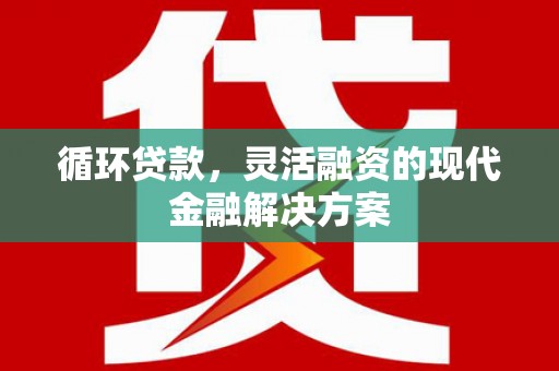宜君循环贷款，灵活融资的现代金融解决方案