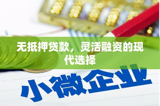 宜君无抵押贷款，灵活融资的现代选择