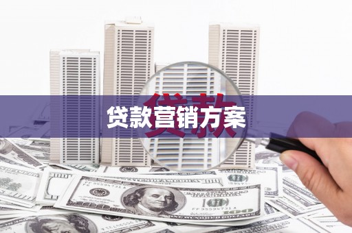 宜君贷款营销方案