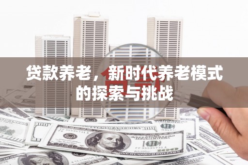 宜君贷款养老，新时代养老模式的探索与挑战