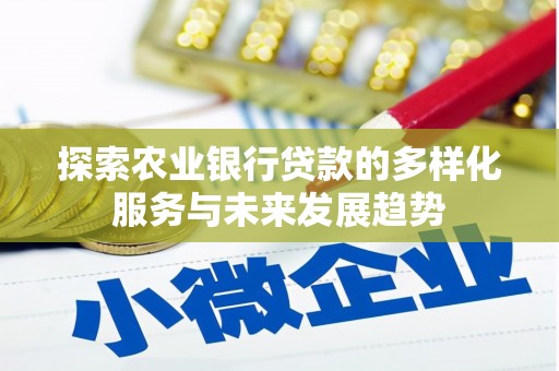 宜君探索农业银行贷款的多样化服务与未来发展趋势