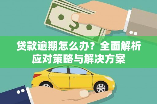 宜君贷款逾期怎么办？全面解析应对策略与解决方案