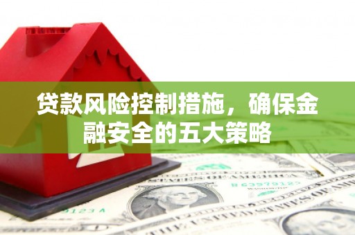 宜君贷款风险控制措施，确保金融安全的五大策略