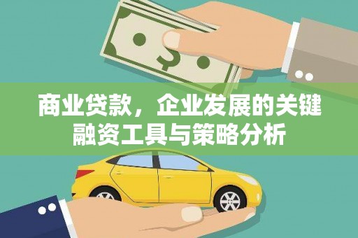 宜君商业贷款，企业发展的关键融资工具与策略分析