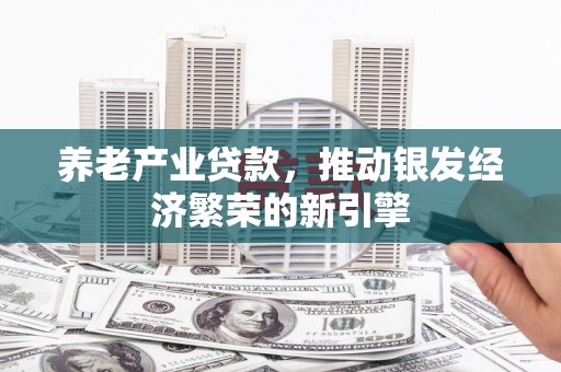 宜君养老产业贷款，推动银发经济繁荣的新引擎