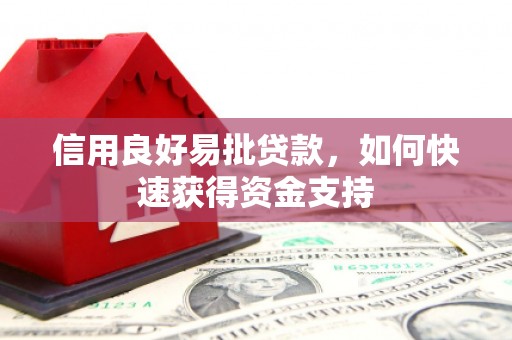 宜君信用良好易批贷款，如何快速获得资金支持