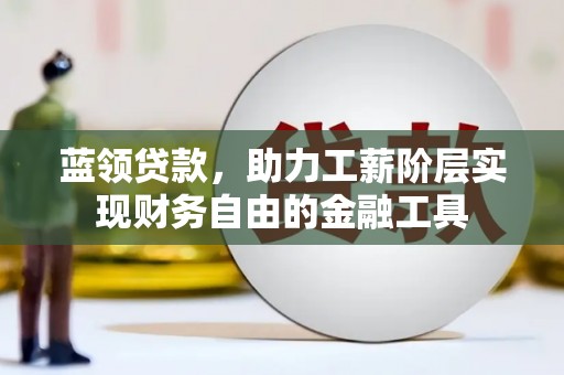 宜君蓝领贷款，助力工薪阶层实现财务自由的金融工具